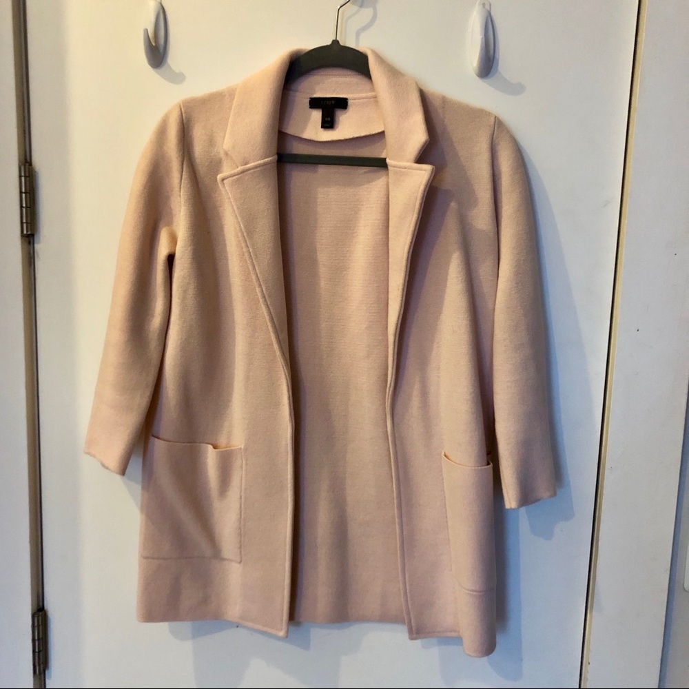 J Crew Women’s Sophie Open Front Sweater Blazer